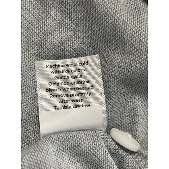 Walter Hagen Perfect 11 Clubhouse Triation Pique Golf Polo Shirt Mens XL Gray - Picture 10 of 10